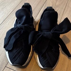 MM6 Maison Martin Marguila bow Flare Sneakers
